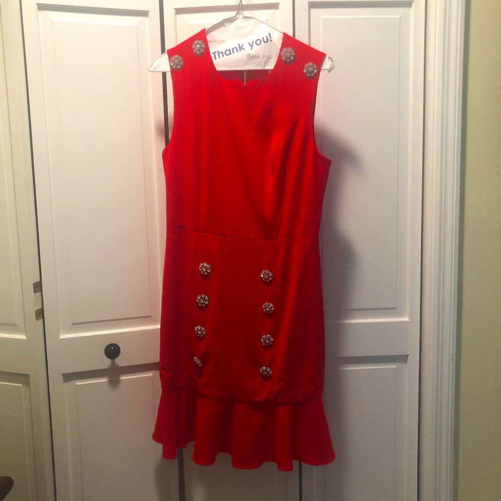 Venus, Red Dress, Size 6.